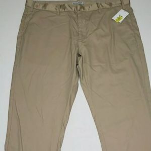 NWT Marc Ecko Cut Sew Tan Khaki Omega Chino 36×32